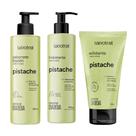 Kit Banho Labotrat - Sabonete + Esfoliante + Hidratante Pistache Melancia Pitaya Maracujá Cuidados da Pele Dia a Dia -