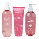 Kit Banho Melu Sabonete Liquido Body Splash Hidratante Corporal