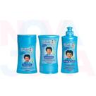 Kit Banho Muriel Umidiliz Baby Cabelos Cacheados 3un Menino
