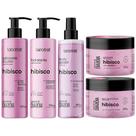 Kit Banho Premium Labotrat Hibisco Completo 5 Produtos Corpo E Rosto Esfoliante Cheiro De Fruta
