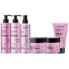 Kit Banho Premium Labotrat Hibisco Completo 6 Produtos Corpo E Rosto Cheiro De Fruta Esfoliante