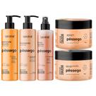 Kit Banho Premium Labotrat Pêssego Completo 5 Produtos Corpo E Rosto Esfoliante Cheiro De Fruta