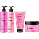 Kit Banho Premium Labotrat Pitaya Completo 4 Produtos C/ Sais Corpo E Rosto Cheiro De Fruta