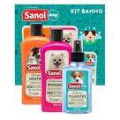 Kit Banho Shampoo, Condicionador e Colônia Sanol Dog