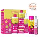 KIT BANHO TUTTI FRUTTI 6 ITENS KIT CAPILAR BEBELOO e SABONETE INTIMO e PERFUME DE CALCINHA UVA