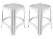 Kit Banqueta Baixa Branca Tramontina Basic Niterói