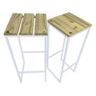 Kit Banquetas Strassis Design SD-5040 Cor: Branca Kit Banquetas Strassis Design SD-5040 Cor: Branca