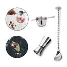 Kit Bar 2 Dosador Bebidas Drinks Inox Dose 25/50ml + Bailarina