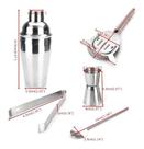 Kit Bar Coqueteleira Profissional Aço Inox 550ml Caipirinha Kit Bar Coqueteleira Profissional Aço Inox 550ml Caipirinha
