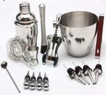 Kit Bar Coqueteleira Profissional Aço Inox 750ml Caipirinhas