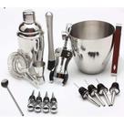 Kit Bar Coqueteleira Profissional Aço Inox 750ml Caipirinhas