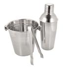 Kit Bar Em Aço Inox 3 Peças Dolce Home