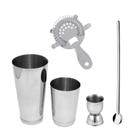 Kit Bar Iniciante 1 Bartender 5 Peças