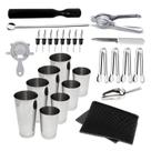 Kit Bar Profissional 1 Bartender 27 Peças