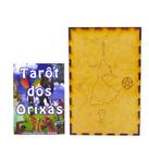 Kit Baralho Tarô dos Orixás e Porta Tarô Caixa Madeira Kit Baralho Tarô dos Orixás e Porta Tarô Caixa Madeira