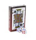 Kit baralhos com 54 cartas + 3 dados wellmix