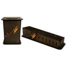 Kit Barbeiro Suporte Pente Whall Descarte Lâmina Barber Shop Kit Barbeiro Suporte Pente Whall Descarte Lâmina Barber Shop
