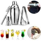Kit Barman Profissional Em Aço Inox Coqueteleira 8pçs