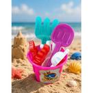 Kit Barquinho Balde 10 Pecas Brinquedo Infantil Diversao Praia Jardim Resistente Seguro Colorido Kit Barquinho Balde 10 Pecas Brinquedo Infantil Diversao Praia Jardim Resistente Seguro Colorido