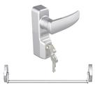 Kit Barra Antipânico com Fechadura Externa para Porta de 01 Folha