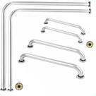 Kit Barra De Apoio Alça 2 L 70x70 Retas 1 80cm 1 60 cm 2 30 cm Banheiro Idoso Gestante Corrimão Vaso Kit Barra De Apoio Alça 2 L 70x70 Retas 1 80cm 1 60 cm 2 30 cm Banheiro Idoso Gestante Corrimão Vaso