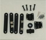 Kit Barra Estabilizadora Traseiro Mb 608 Completo 2 Lados