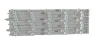 Kit Barra Led 42ln5400/5700 42la6200/6130 Em Aluminio