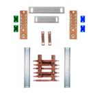Kit Barramento Bifásico 150A para 12 Circuitos
