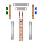 Kit Barramento Bifásico 150A para 68 Circuitos