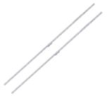 Kit barramento de led 43nu7100 - 43ru7100 - 43ru7100g