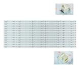 Kit barramento de led compativel 65pug6794 / 65pud6794 - 12 barras