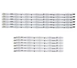 Kit barramento de led ue50h5000aw/ un50j5500/ un50h6350 / ue50j5600 / ue50h6200 / ue50j6200 / ue50h5000 / un50h6350 Kit barramento de led ue50h5000aw/ un50j5500/ un50h6350 / ue50j5600 / ue50h6200 / ue50j6200 / ue50h5000 / un50h6350