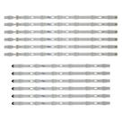 Kit Barramento Led Completo Tv Un50ju6000 = Un50ju6700