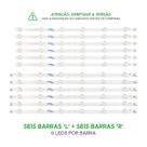 Kit Barras Led Completo para Tvs 42Pfl3507