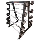 Kit Barras Reta e W com Suporte 5kg a 25kg LuminaFit LT6301