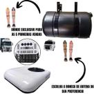 Kit barrica reservatorio 25 litros + ar condicionado 12v teto caminhão