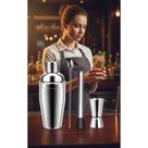 Kit Bartender Inox Completo 500ml: Drinks Perfeitos!