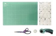 Kit Base De Corte 30x45 Régua 15x30 Tesoura Cortador 45mm