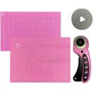 Kit Base de Corte Apoio Para Mesa Placa A3 45x30 Cortador Disco 45mm 1 lamina de Reposição