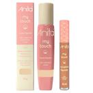 Kit Base Líquida My Touchy Cor 02 25g + Corretivo Salmão 4ml Anita