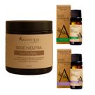 Kit Base Neutra + Óleos de Hortelã e Lavanda Amantikir Kit Base Neutra + Óleos de Hortelã e Lavanda Amantikir