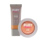 Kit Base + Pó Super Fixo - Ruby Kisses Cores:240