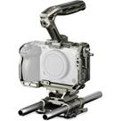 Kit Básico de Jaula para Câmera Tilta FX3 FX30 V2 Cinza Titânio