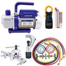 Kit Básico P Refrigeração E Ar Condicionado + Bomba De Vácuo