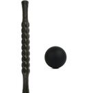 Kit Bastão de Massagem Miofascial com Bola Lacrosse Yangfit