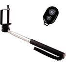 Kit Bastão de Selfie Monopod c/ Controle Remoto Bluetooth - Preto Kit Bastão de Selfie Monopod c/ Controle Remoto Bluetooth - Preto
