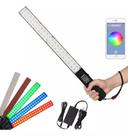 Kit Bastão Led Yongnuo Yn360 Rgb Video Light Wand Com Fonte