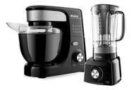 Kit Batedeira Planetaria + Liquidificador Philco 1200w Preto