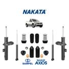 Kit Batente+Amortecedor Nakata Dianteiro + Traseiro Saveiro Robust 2017 A 2020