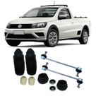 Kit Batente + Bieleta Vw Saveiro Dianteira 2009 Até 2021 O Par